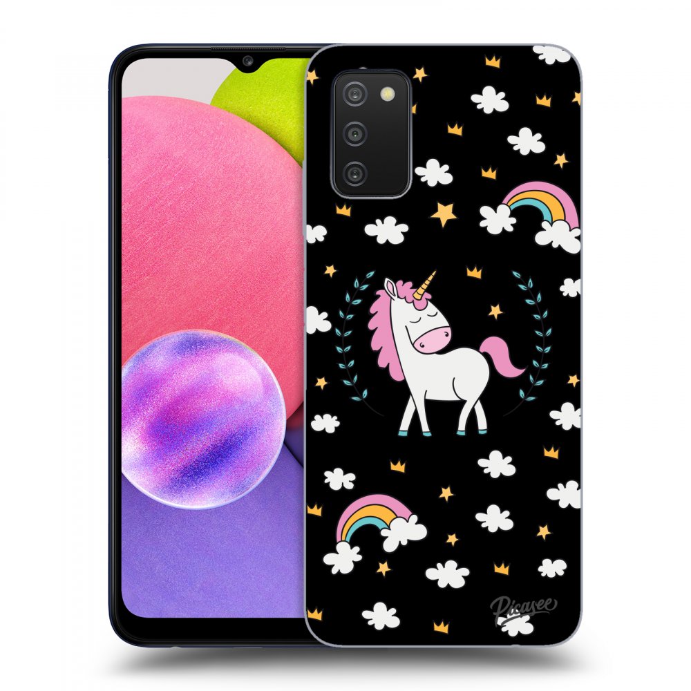 Picasee ULTIMATE CASE za Samsung Galaxy A02s A025G - Unicorn star heaven