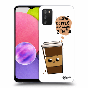 Maskica za Samsung Galaxy A02s A025G - Cute coffee