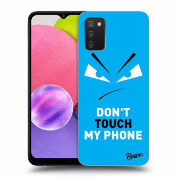 Maskica za Samsung Galaxy A02s A025G - Evil Eye - Blue