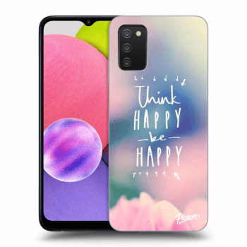 Maskica za Samsung Galaxy A02s A025G - Think happy be happy