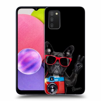 Maskica za Samsung Galaxy A02s A025G - French Bulldog