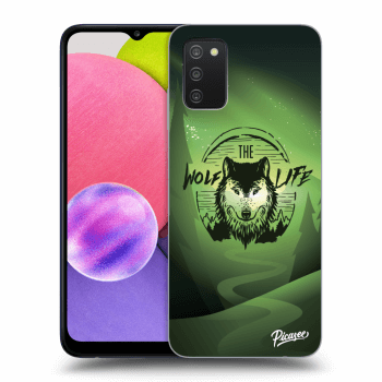 Maskica za Samsung Galaxy A02s A025G - Wolf life