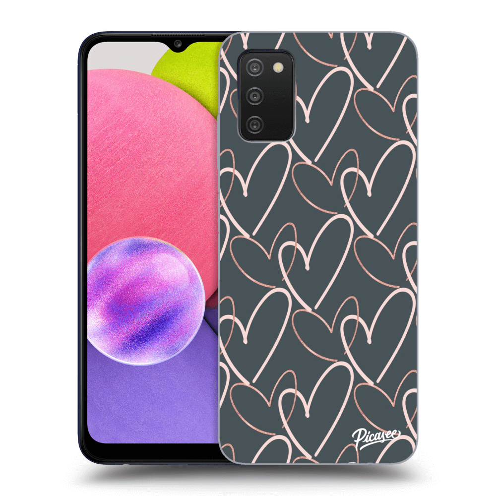 Picasee ULTIMATE CASE za Samsung Galaxy A02s A025G - Lots of love