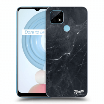 Maskica za Realme C21 - Black marble