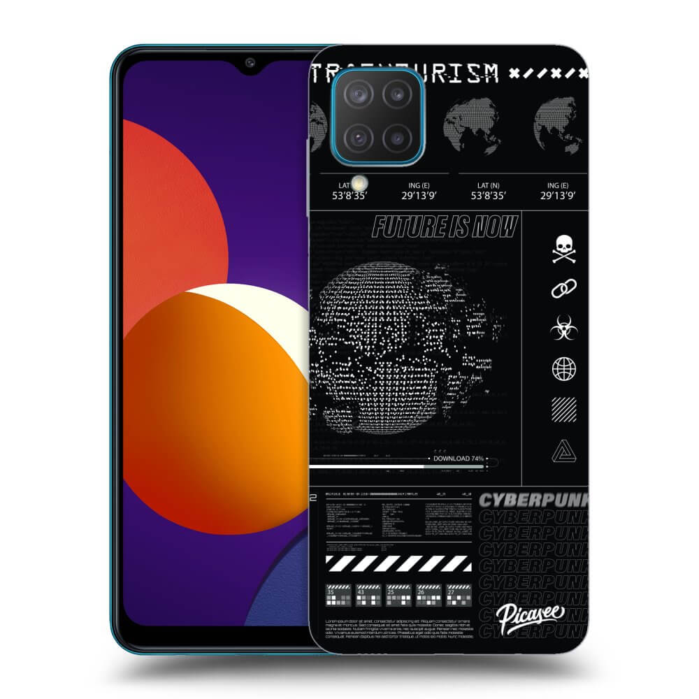 Picasee crna silikonska maskica za Samsung Galaxy M12 M127F - FUTURE
