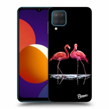 Maskica za Samsung Galaxy M12 M127F - Flamingos couple