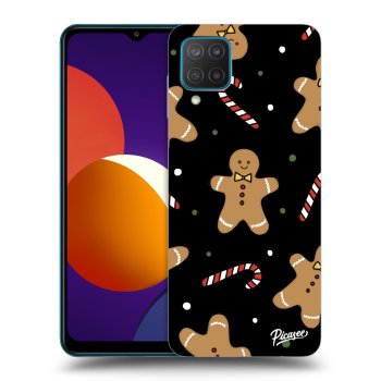 Picasee crna silikonska maskica za Samsung Galaxy M12 M127F - Gingerbread