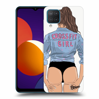 Picasee ULTIMATE CASE za Samsung Galaxy M12 M127F - Crossfit girl - nickynellow