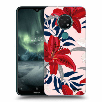 Maskica za Nokia 7.2 - Red Lily