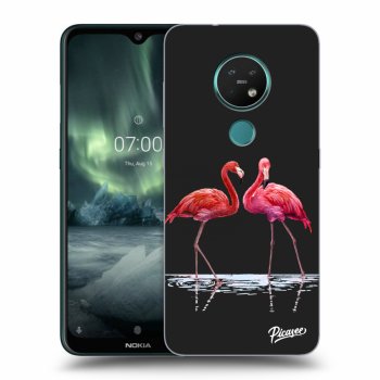 Maskica za Nokia 7.2 - Flamingos couple
