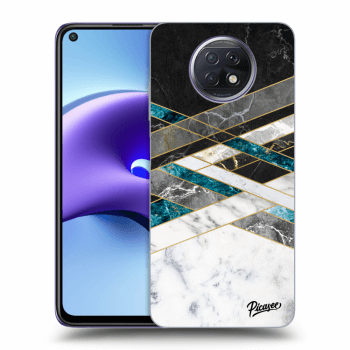 Maskica za Xiaomi Redmi Note 9T - Black & White geometry