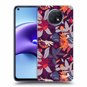 Maskica za Xiaomi Redmi Note 9T - Purple Leaf