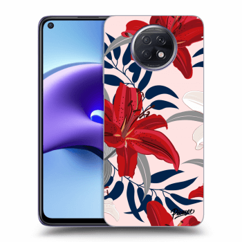 Maskica za Xiaomi Redmi Note 9T - Red Lily