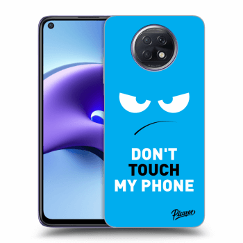 Maskica za Xiaomi Redmi Note 9T - Angry Eyes - Blue