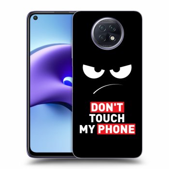 Maskica za Xiaomi Redmi Note 9T - Angry Eyes - Transparent