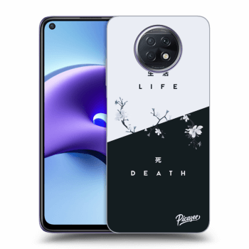 Picasee silikonska prozirna maskica za Xiaomi Redmi Note 9T - Life - Death