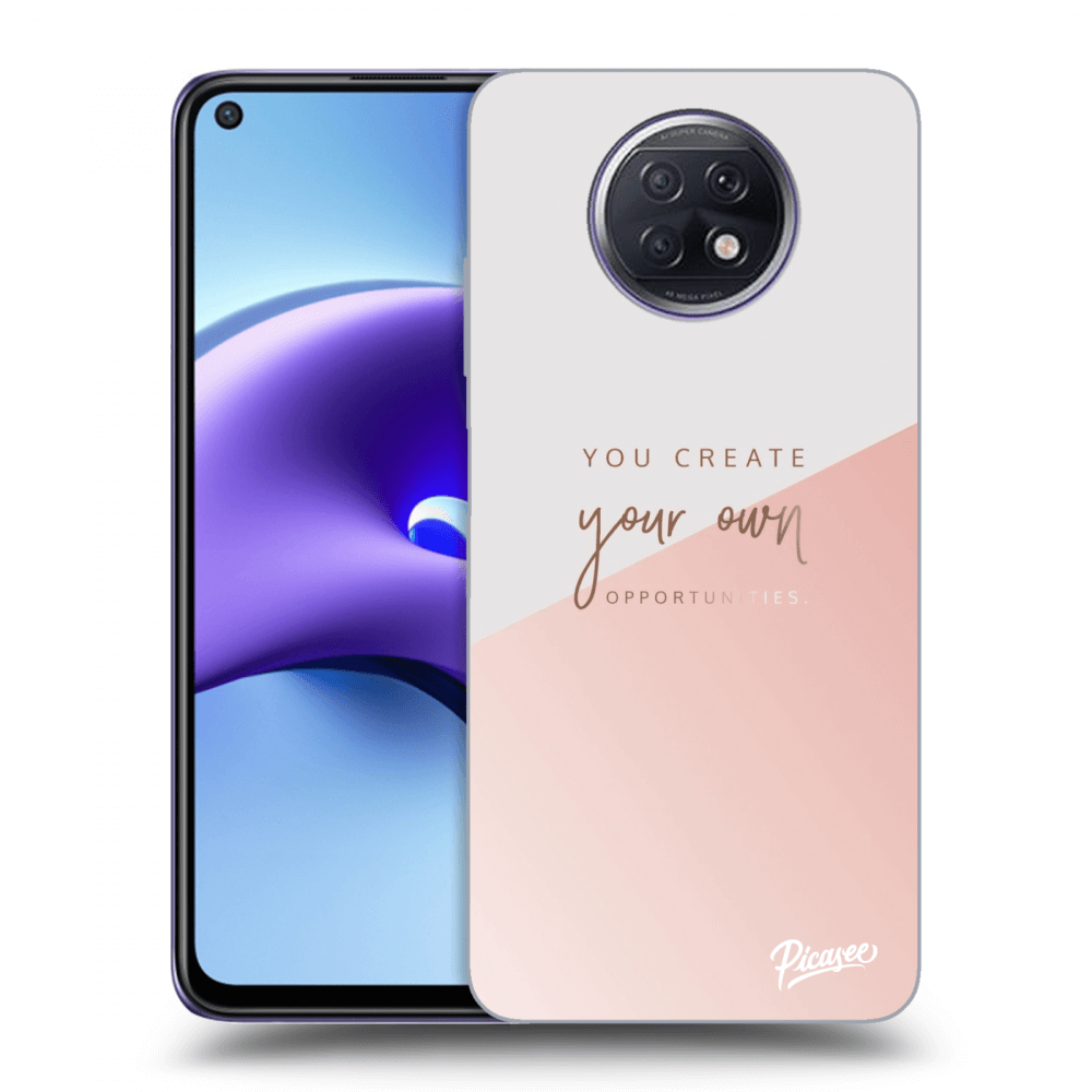 Picasee crna silikonska maskica za Xiaomi Redmi Note 9T - You create your own opportunities