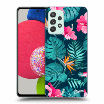 Maskica za Samsung Galaxy A52s 5G A528B - Pink Monstera