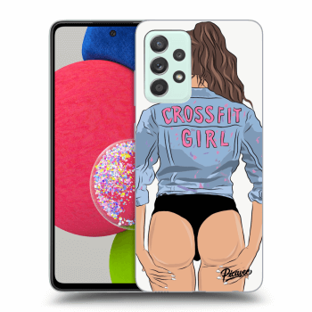 Picasee ULTIMATE CASE za Samsung Galaxy A52s 5G A528B - Crossfit girl - nickynellow