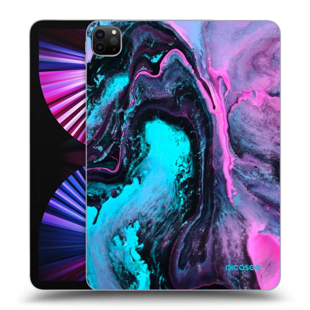 Picasee crna silikonska maskica za Apple iPad Pro 11" 2021 (3.gen) - Lean 2