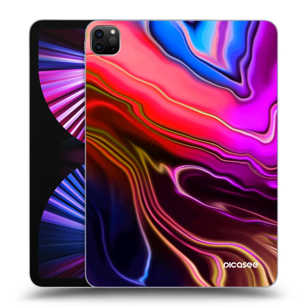 Picasee crna silikonska maskica za Apple iPad Pro 11" 2021 (3.gen) - Electric