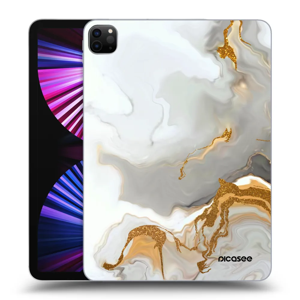 Picasee crna silikonska maskica za Apple iPad Pro 11" 2021 (3.gen) - Her