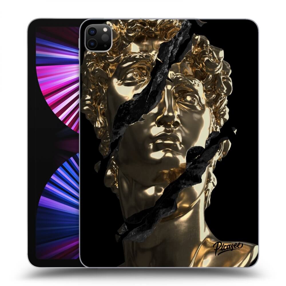 Picasee crna silikonska maskica za Apple iPad Pro 11" 2021 (3.gen) - Golder