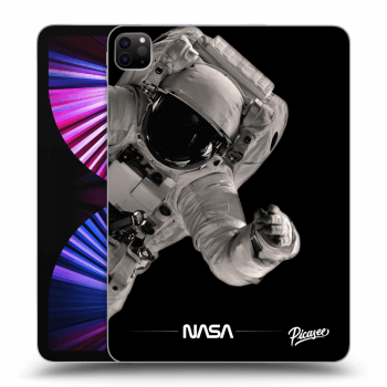 Picasee crna silikonska maskica za Apple iPad Pro 11" 2021 (3.gen) - Astronaut Big