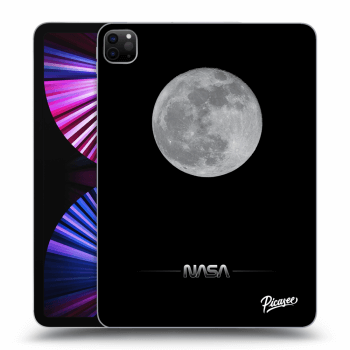 Picasee crna silikonska maskica za Apple iPad Pro 11" 2021 (3.gen) - Moon Minimal