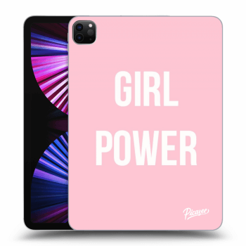Picasee crna silikonska maskica za Apple iPad Pro 11" 2021 (3.gen) - Girl power
