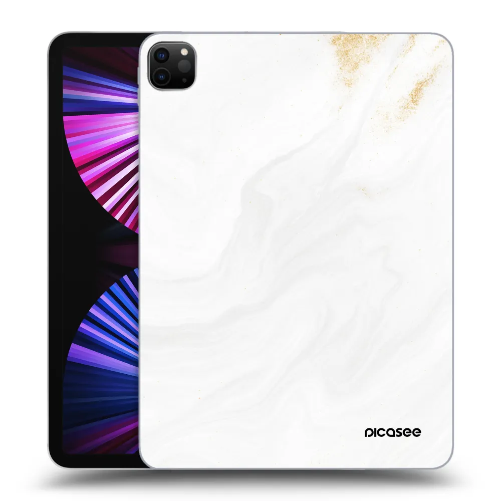 Picasee crna silikonska maskica za Apple iPad Pro 11" 2021 (3.gen) - White