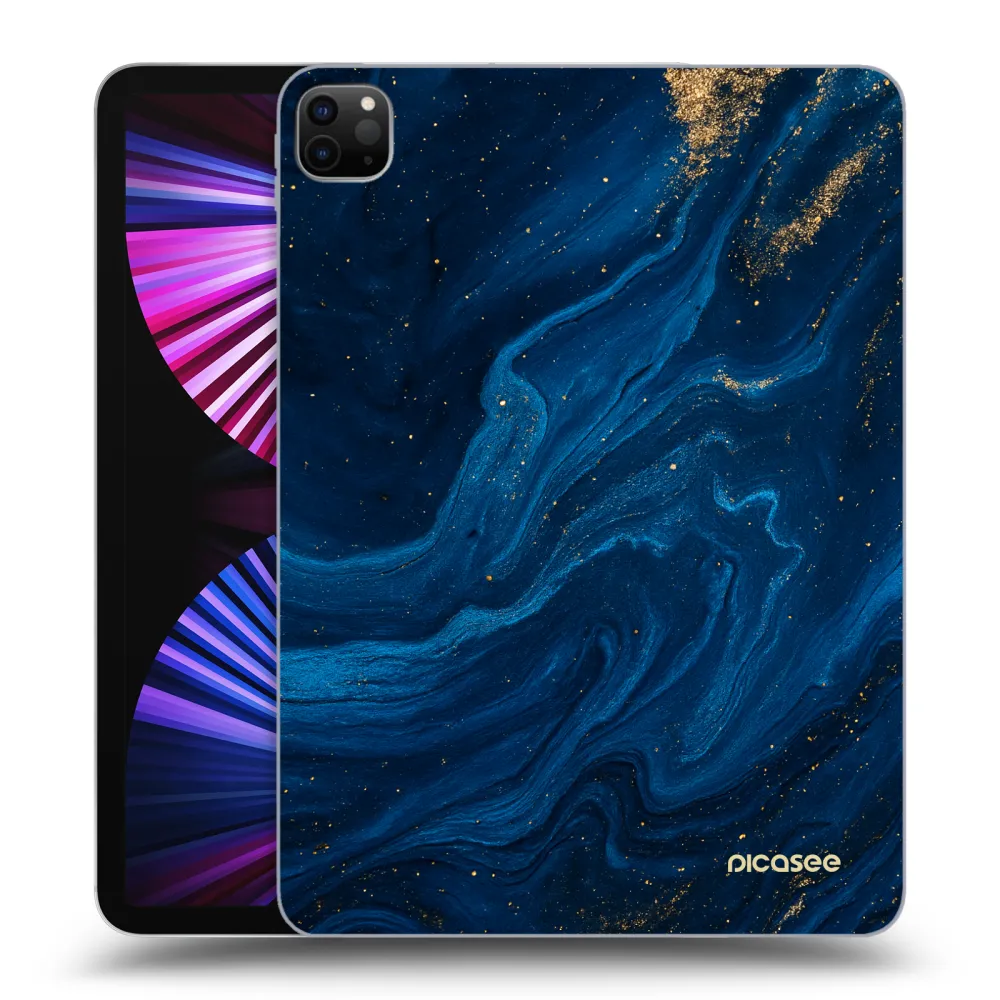 Picasee crna silikonska maskica za Apple iPad Pro 11" 2021 (3.gen) - Blue