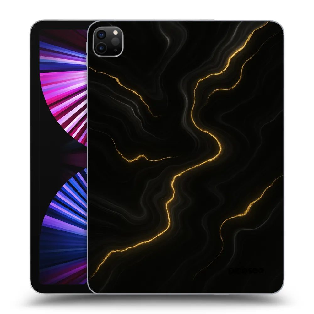 Picasee crna silikonska maskica za Apple iPad Pro 11" 2021 (3.gen) - Thunder