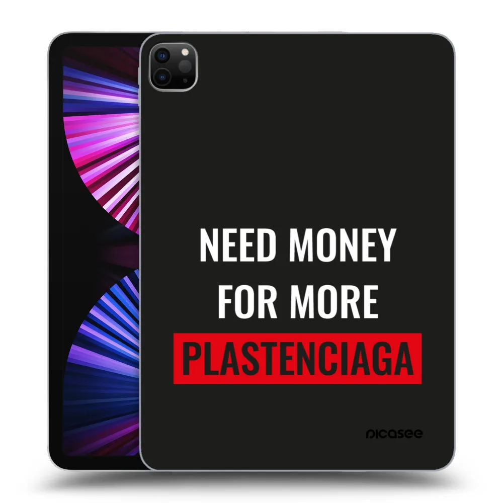 Picasee crna silikonska maskica za Apple iPad Pro 11" 2021 (3.gen) - More PLASTENCIAGA