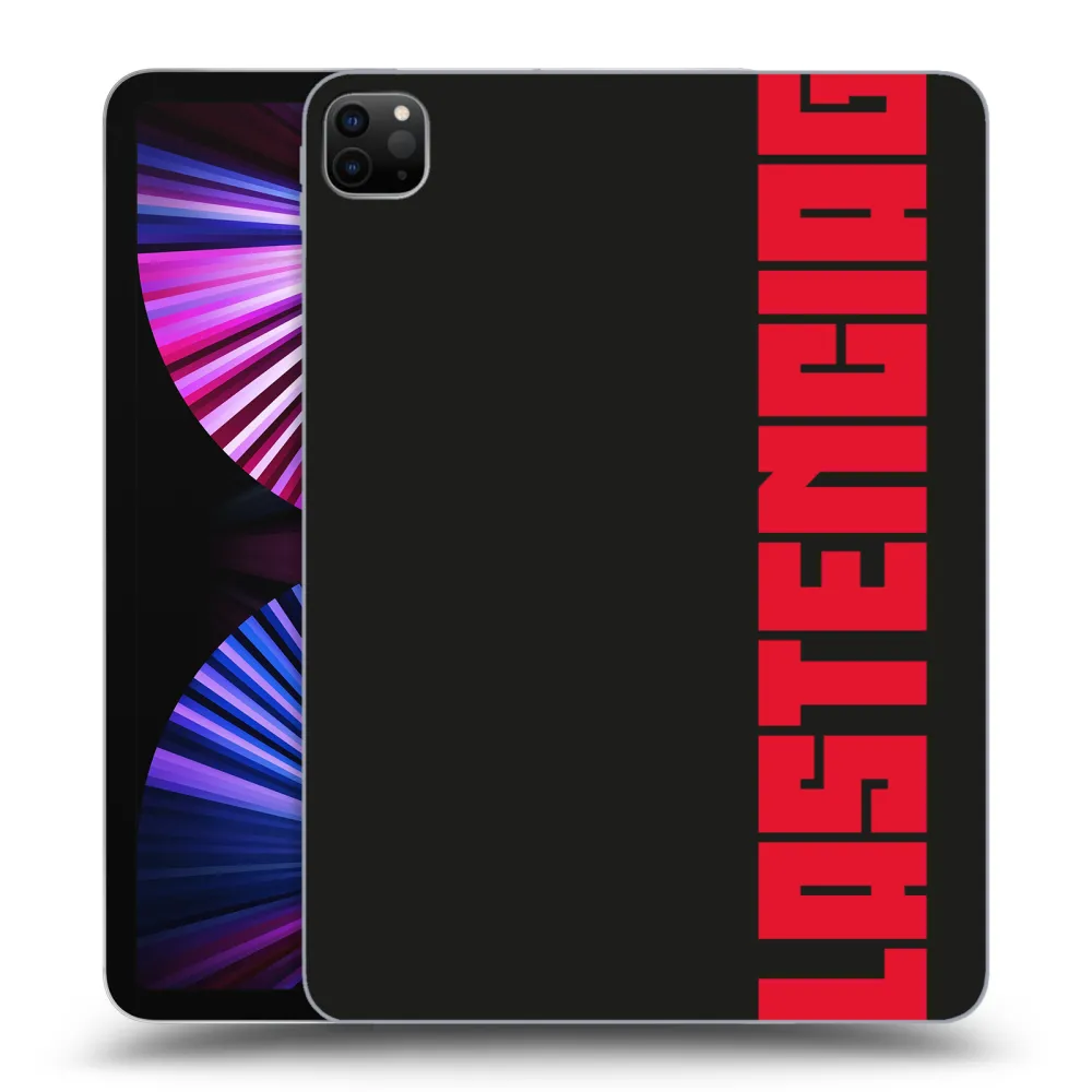 Picasee crna silikonska maskica za Apple iPad Pro 11" 2021 (3.gen) - Plastenciaga