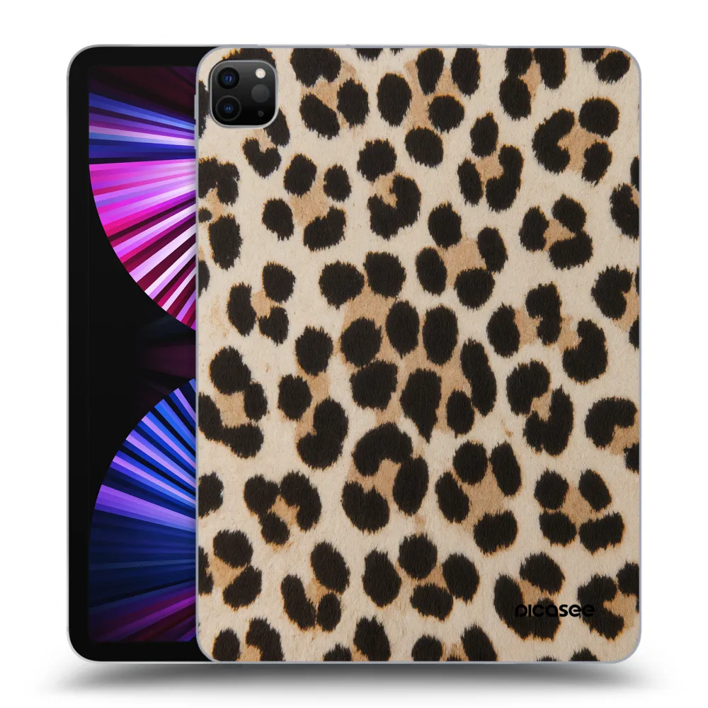 Picasee crna silikonska maskica za Apple iPad Pro 11" 2021 (3.gen) - Brown Tiger