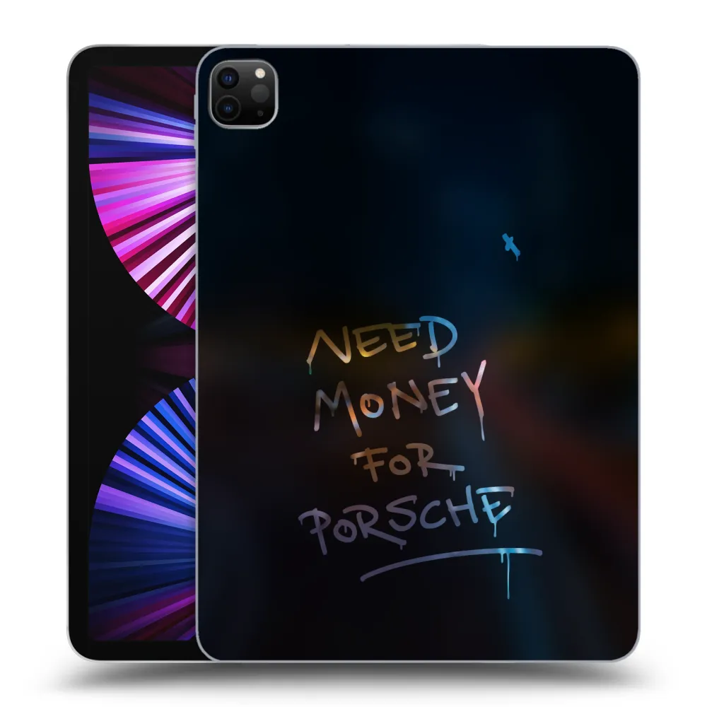 Picasee crna silikonska maskica za Apple iPad Pro 11" 2021 (3.gen) - Neon Nights
