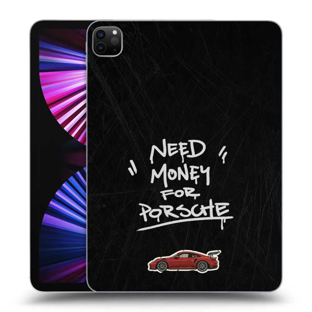 Picasee crna silikonska maskica za Apple iPad Pro 11" 2021 (3.gen) - Dark Racer