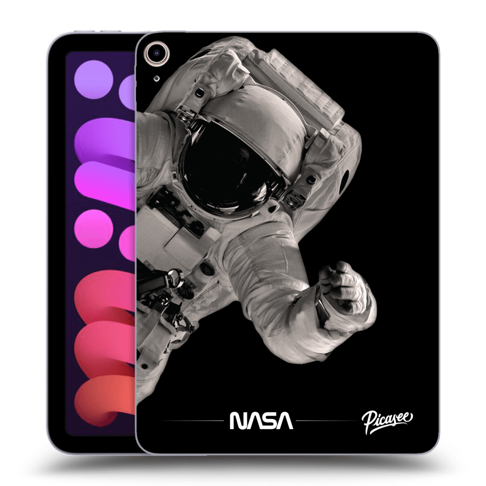 Picasee crna silikonska maskica za Apple iPad mini 2021 (6. gen) - Astronaut Big