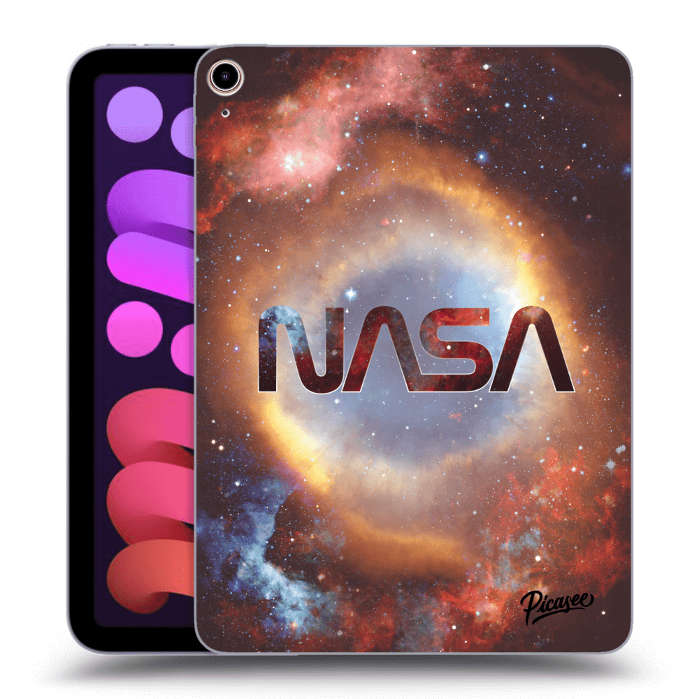 Picasee crna silikonska maskica za Apple iPad mini 2021 (6. gen) - Nebula