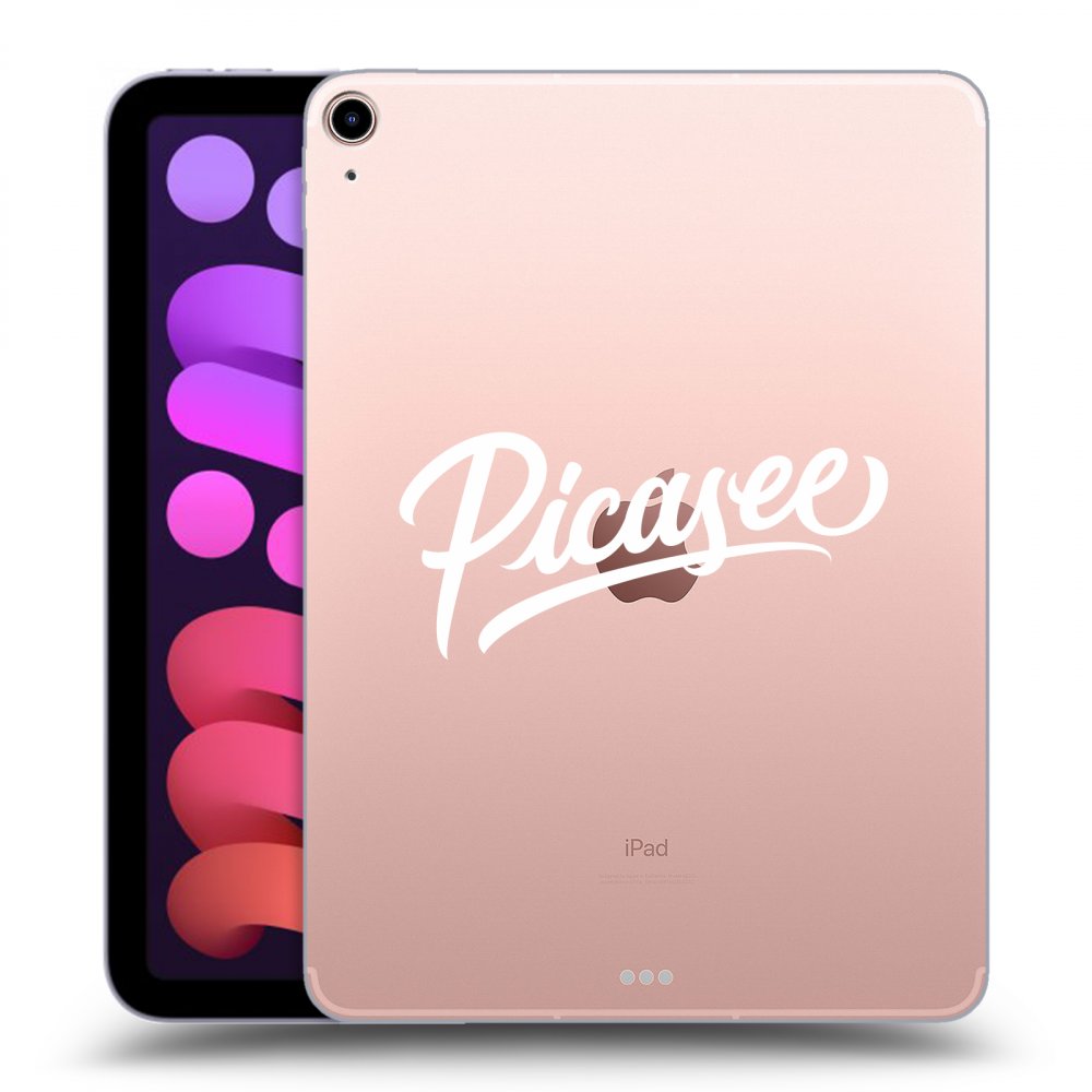 Picasee silikonska prozirna maskica za Apple iPad mini 2021 (6. gen) - Picasee - White
