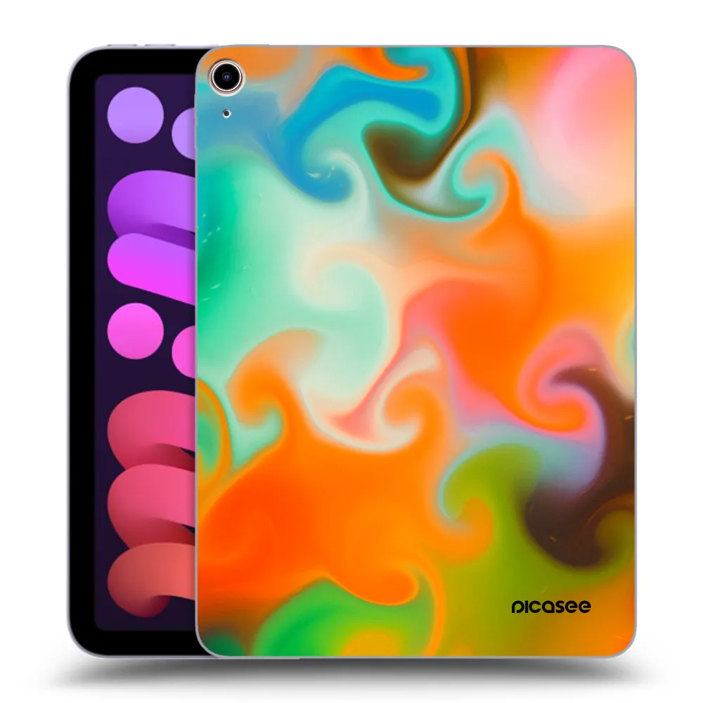 Picasee silikonska prozirna maskica za Apple iPad mini 2021 (6. gen) - Juice