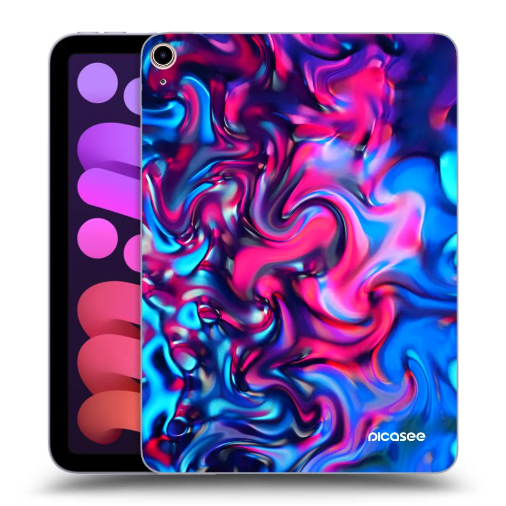 Picasee silikonska prozirna maskica za Apple iPad mini 2021 (6. gen) - Redlight