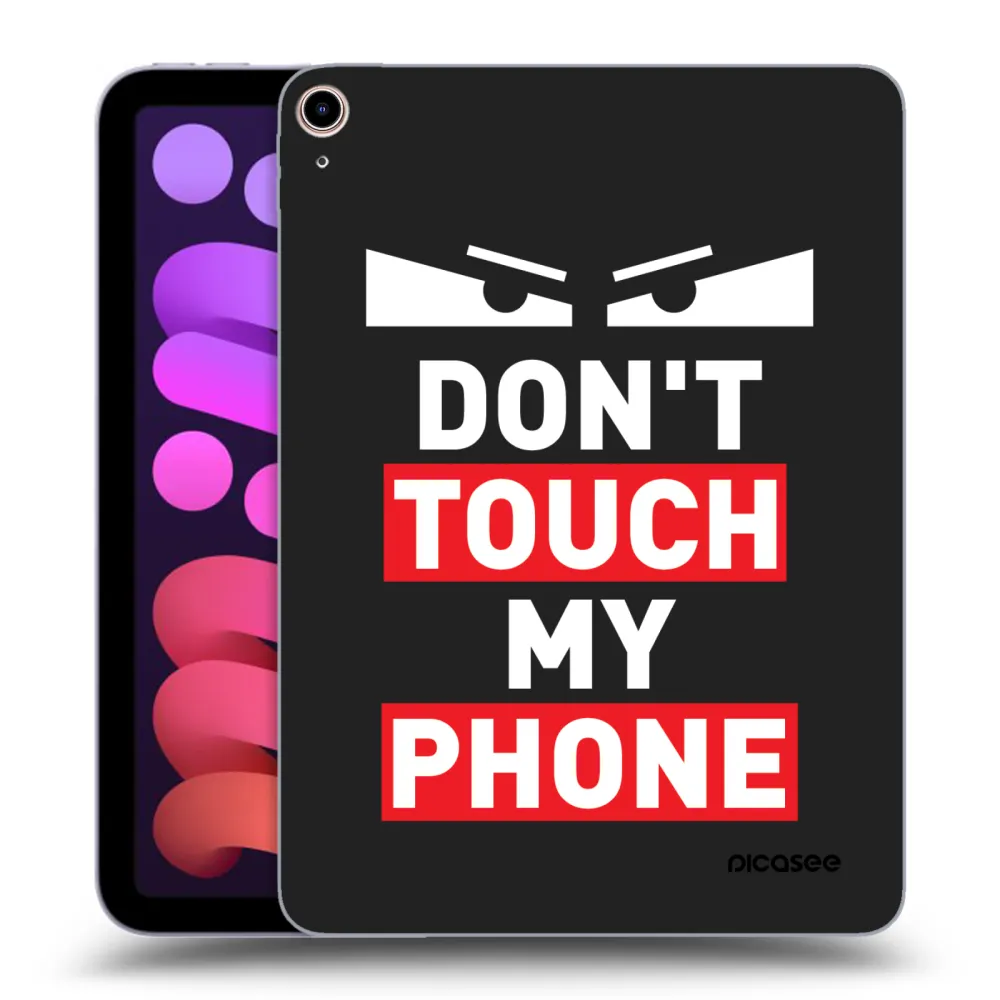 Picasee crna silikonska maskica za Apple iPad mini 2021 (6. gen) - Shadow Eye - Transparent