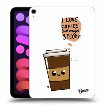 Picasee silikonska prozirna maskica za Apple iPad mini 2021 (6. gen) - Cute coffee