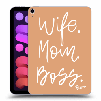 Picasee silikonska prozirna maskica za Apple iPad mini 2021 (6. gen) - Boss Mama