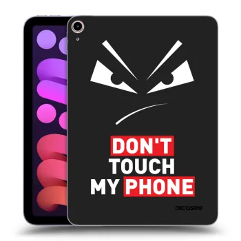 Picasee crna silikonska maskica za Apple iPad mini 2021 (6. gen) - Evil Eye - Transparent