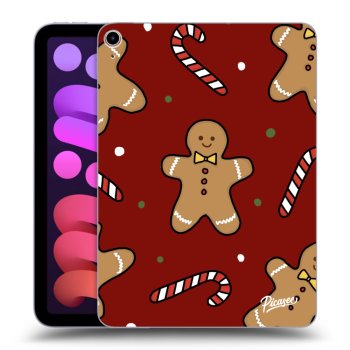 Picasee crna silikonska maskica za Apple iPad mini 2021 (6. gen) - Gingerbread 2