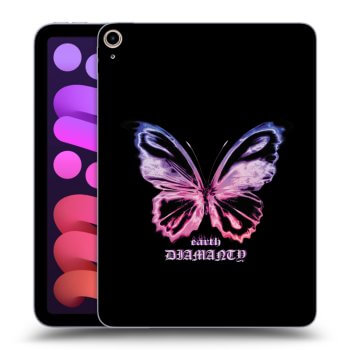 Picasee silikonska prozirna maskica za Apple iPad mini 2021 (6. gen) - Diamanty Purple