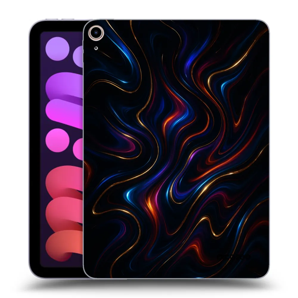 Picasee silikonska prozirna maskica za Apple iPad mini 2021 (6. gen) - Noir